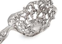 An American Silver Bonbon Server