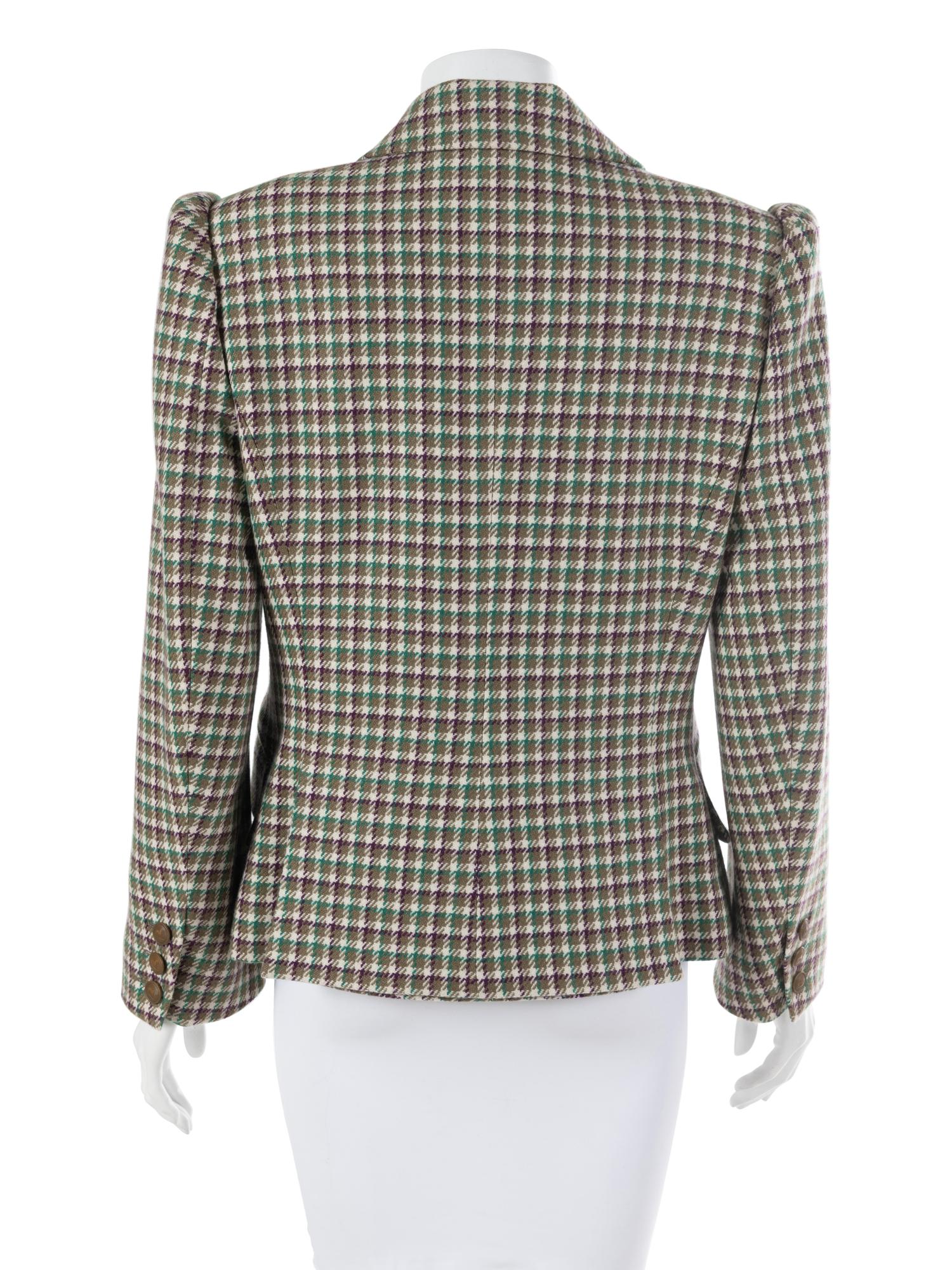 One Hermès and One Valentino Cashmere Jacket, 1980-90s