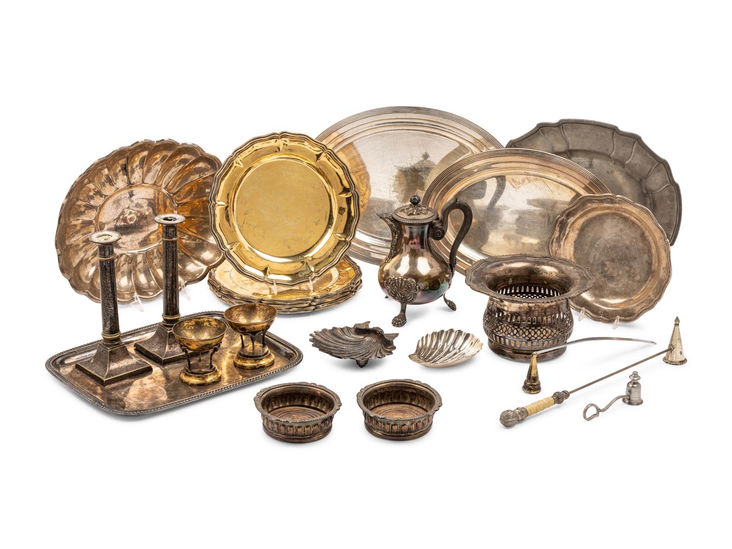 A Collection of Silver-Plate Articles