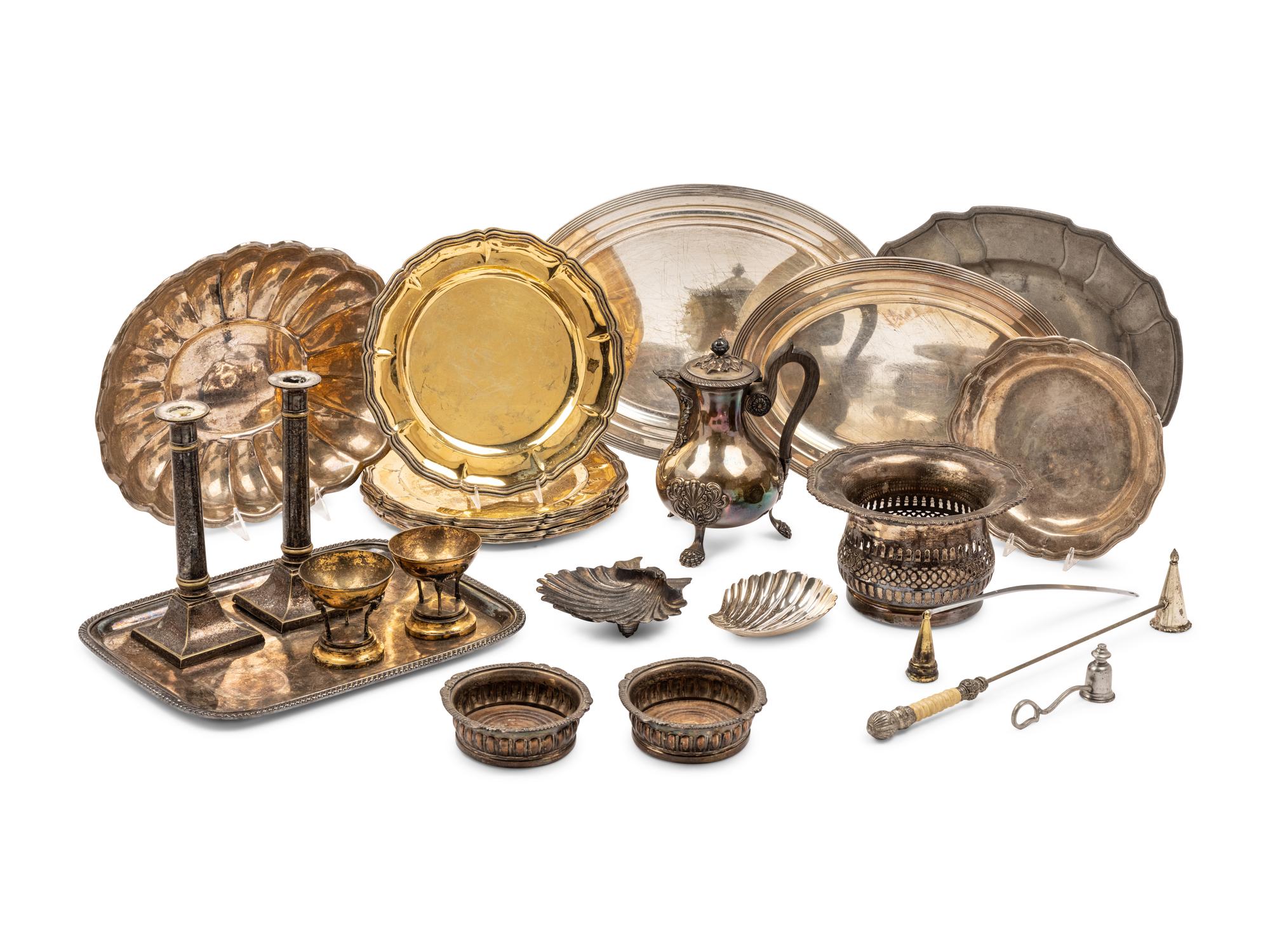 A Collection of Silver-Plate Articles