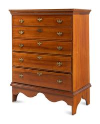 A Federal Cherry Mule Chest