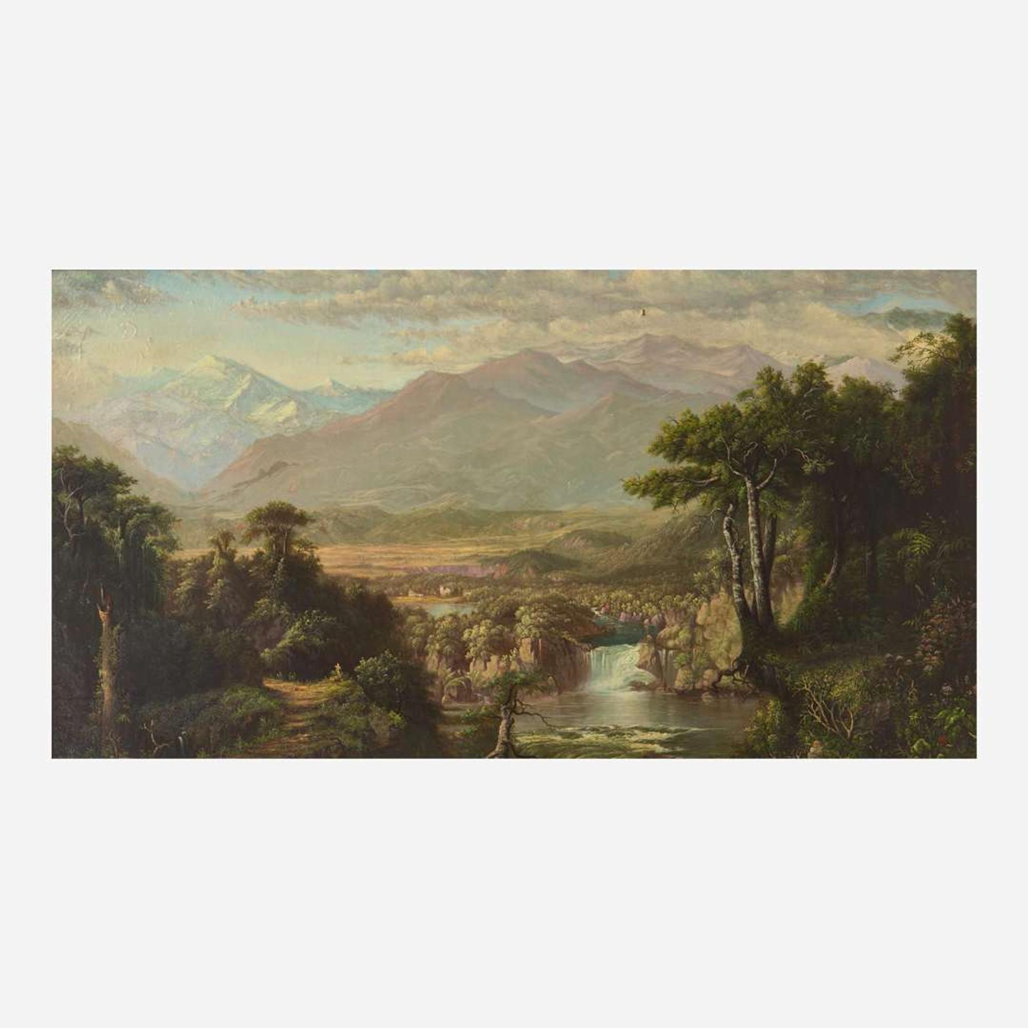 John Franklin Waldo (American, 1835-1920) Heart of the Andes