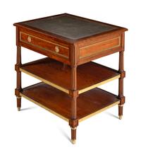 A Louis XVI Style Two-Tier Side Table