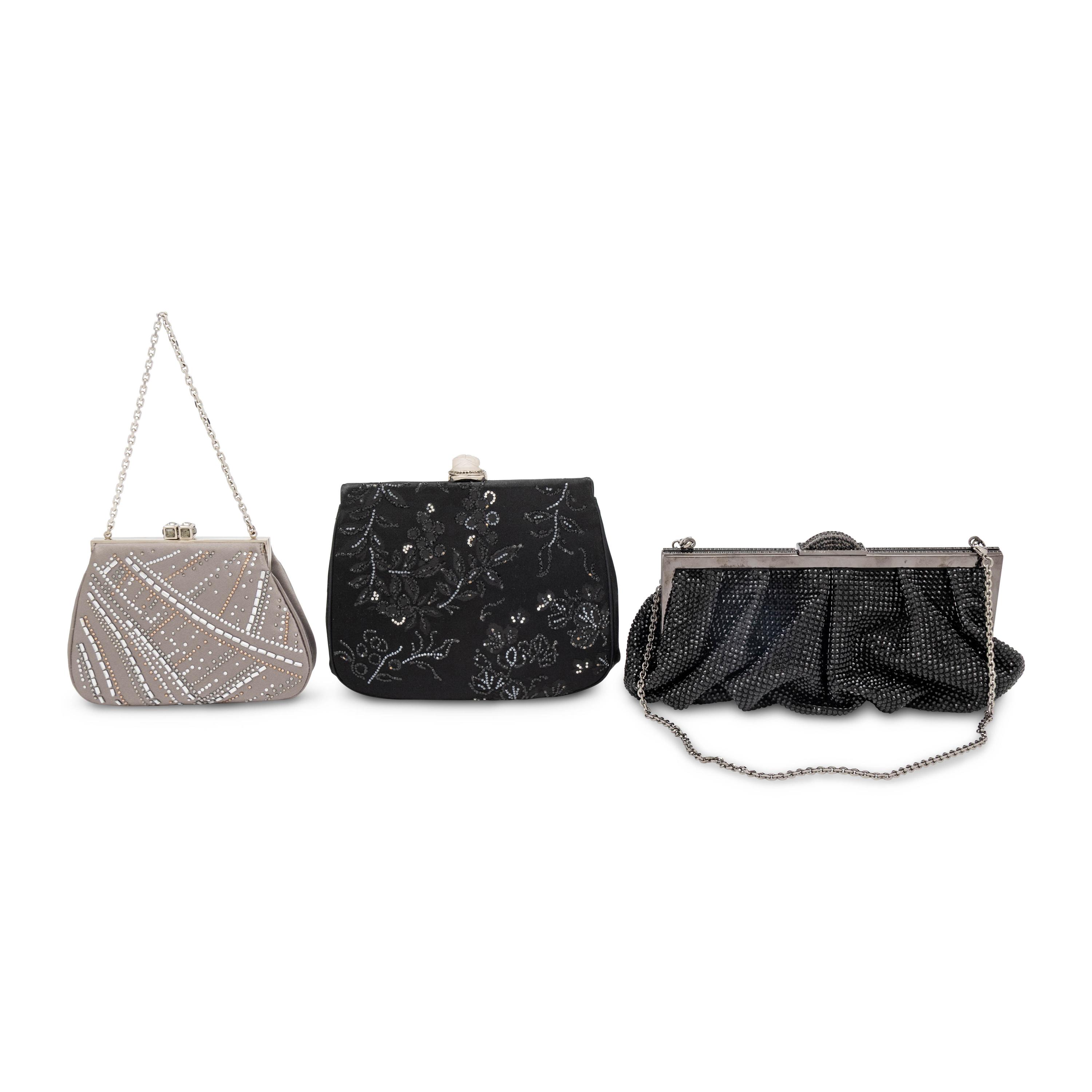Judith Leiber, Three Embellished Evening Bags