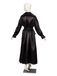 Dolce & Gabbana, Croc-Embossed Belted Coat