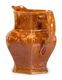 A Rare Molded Panel Pitcher by William Bromley