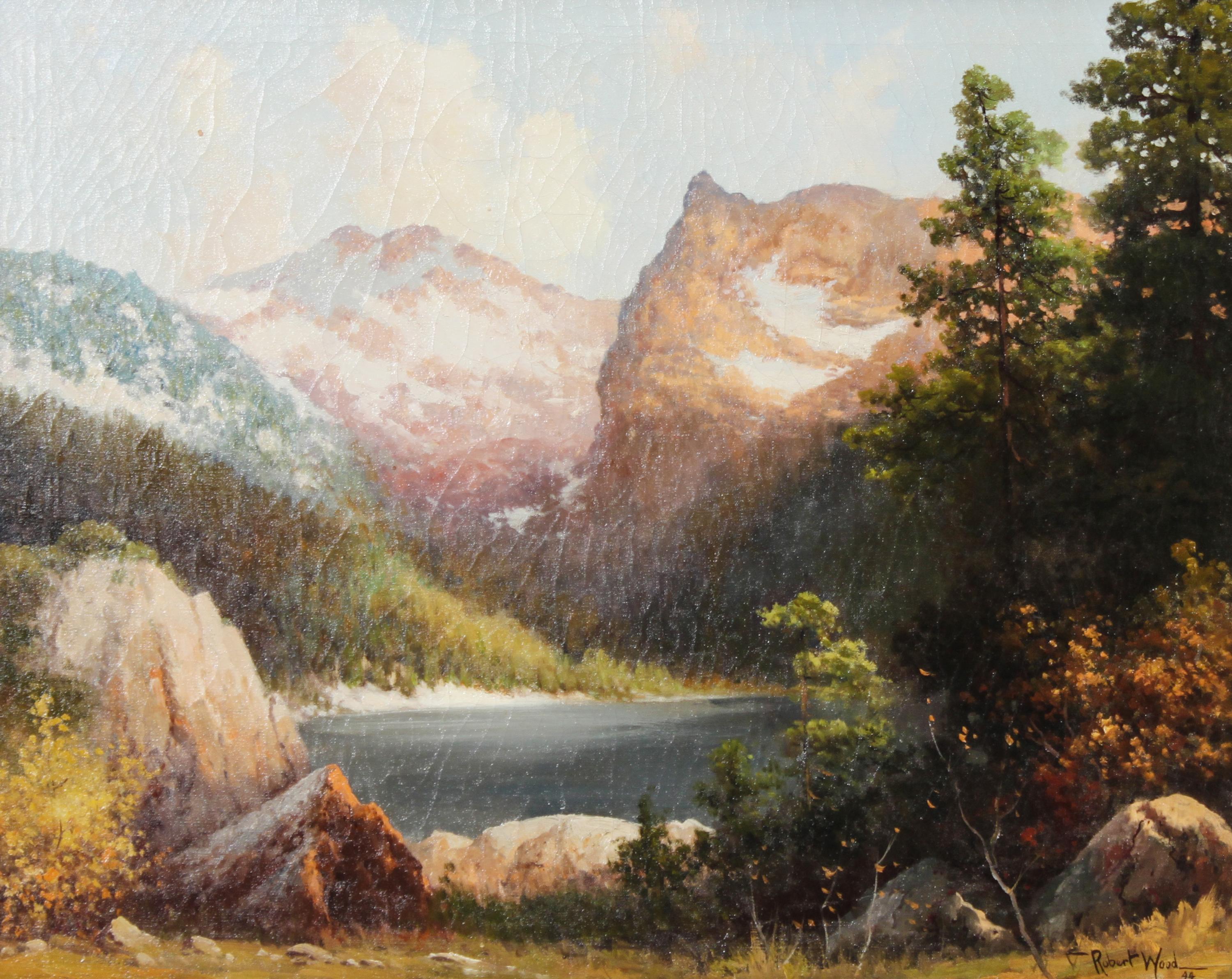 Robert William Wood, (American, 1889-1979), Notch and Flat Top Mountains, Colo., 1944