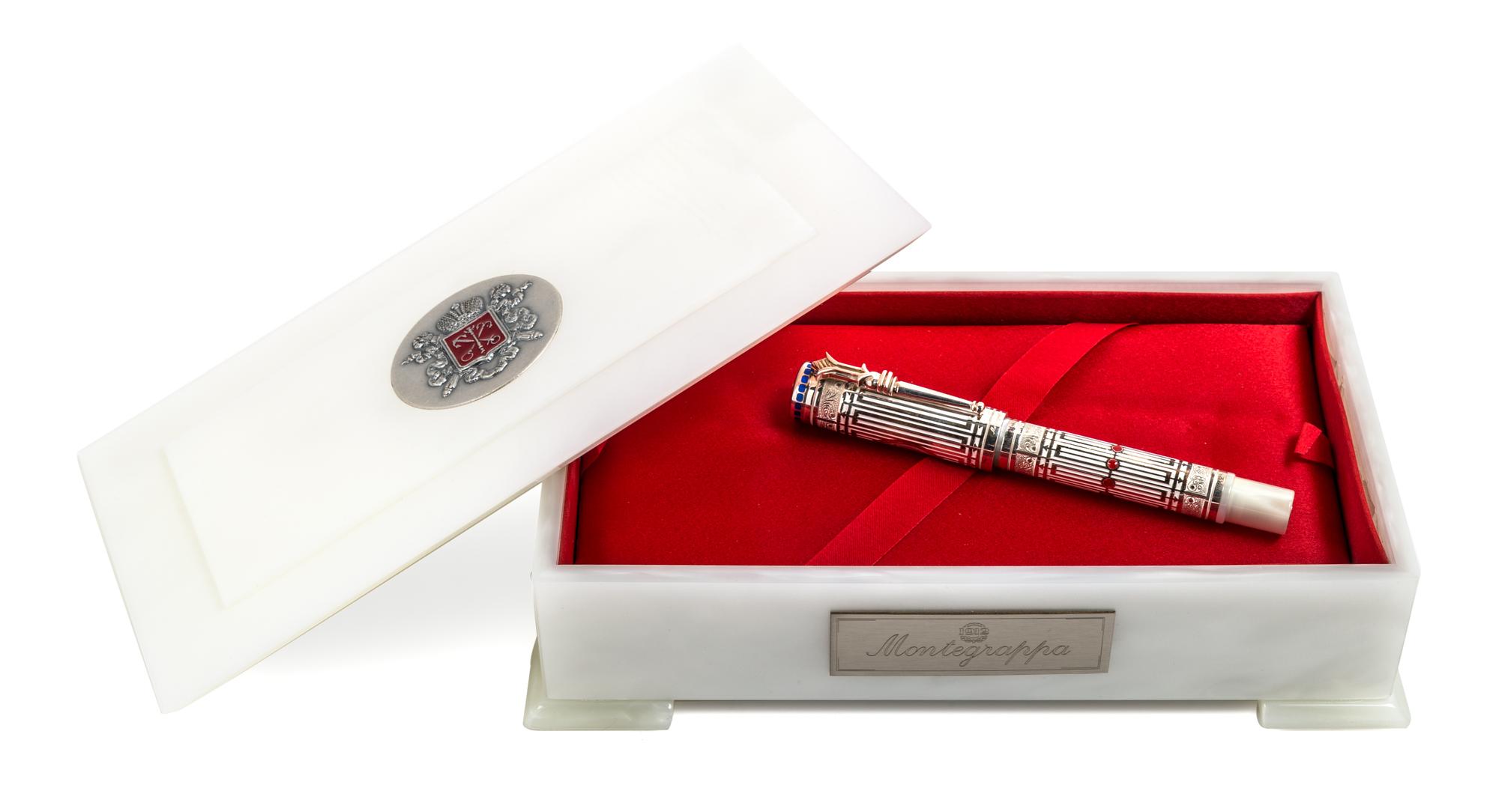 A Montegrappa White Nights Limited Edition Fountain Pen