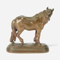 Isidore Jules Bonheur (French, 1827–1901) Cheval à l'Arrêt