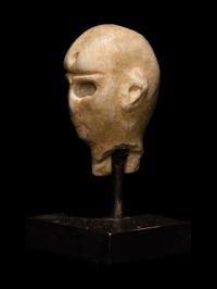 A Sumerian Stone Head