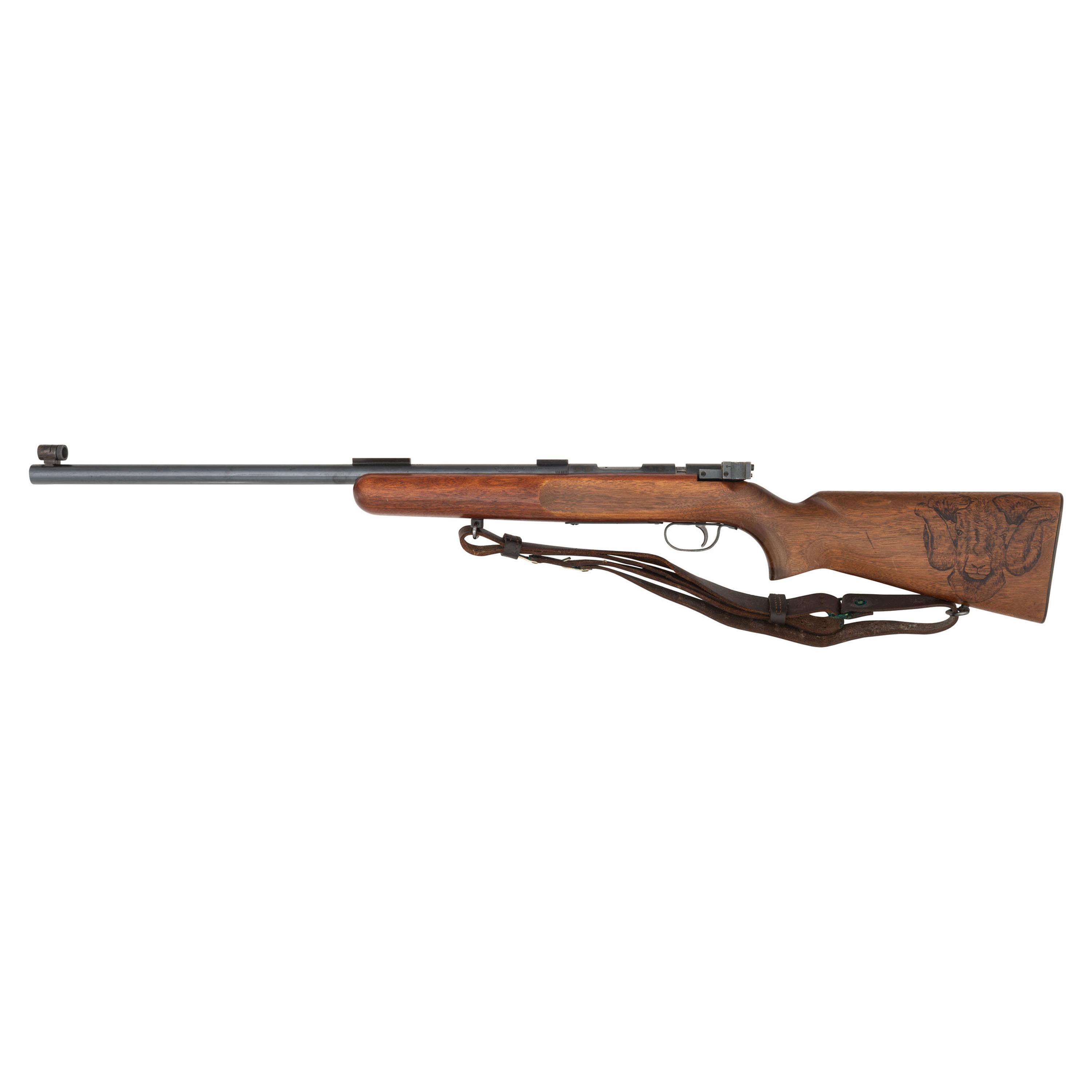 ** Remington 513T Matchmaster with Carved Stock