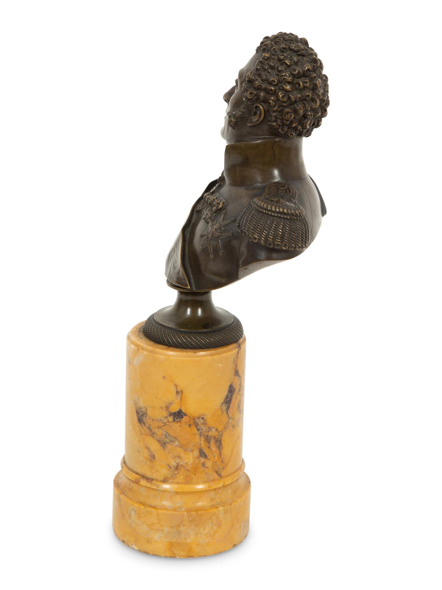 A Bronze Portrait Bust of Louis Philippe