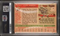 A 1955 Topps Hank Aaron Baseball Card No. 47 (PSA 4 VG-EX) from The Collection of David Eisenhower