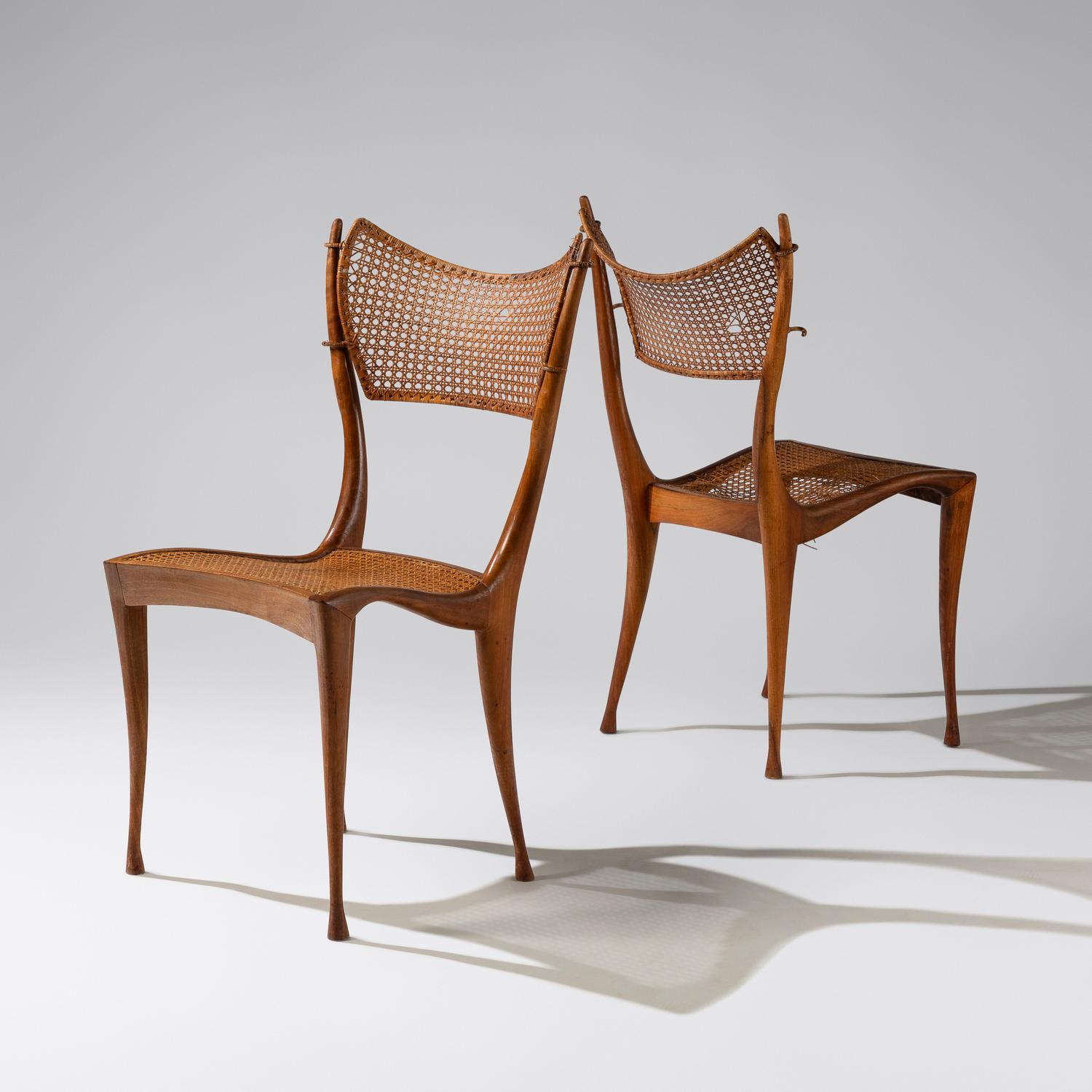 Pair of Gazelle chairs, model 10B USA / Italy, 1958