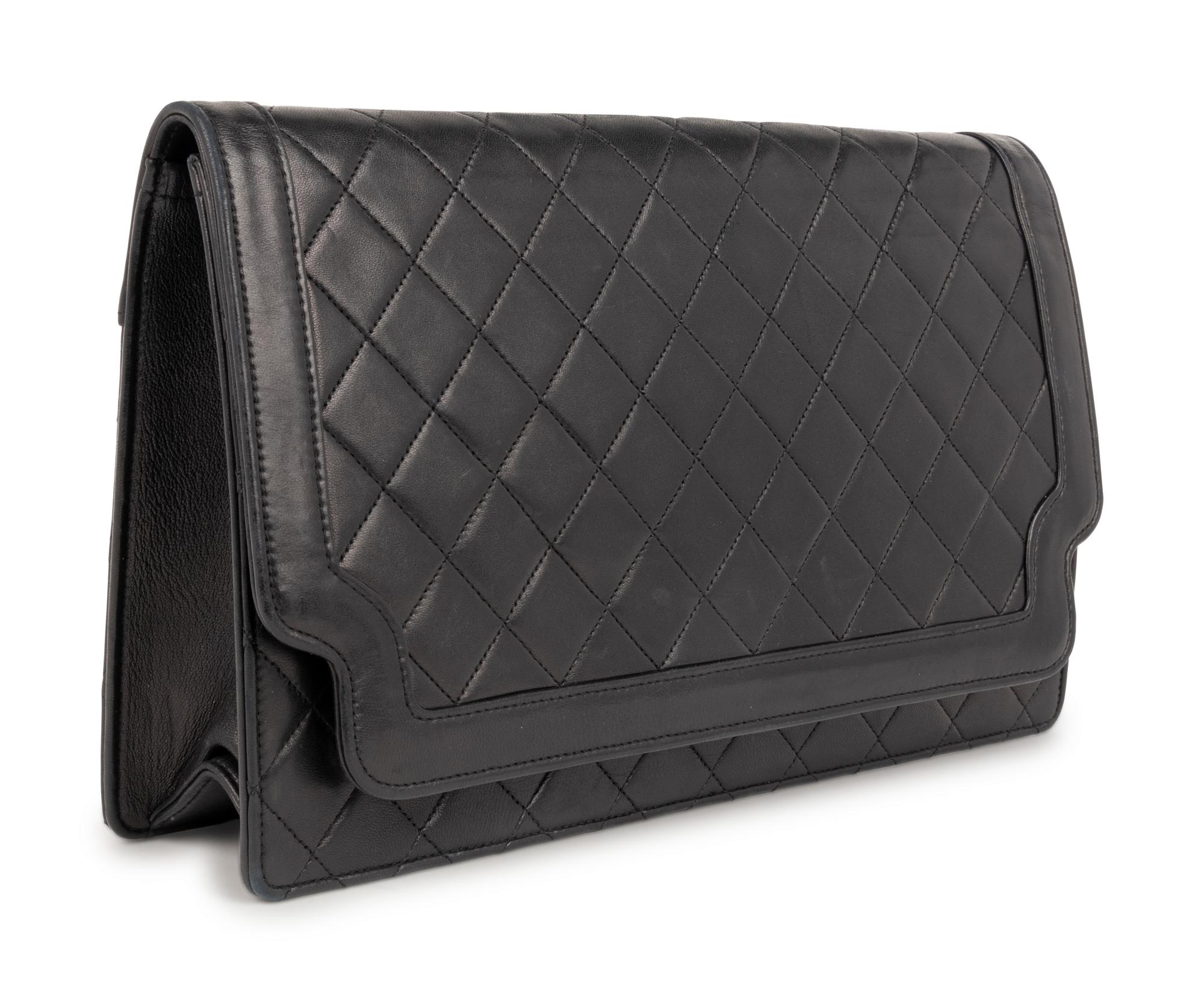 Chanel Quilted Clutch, 1989-91
