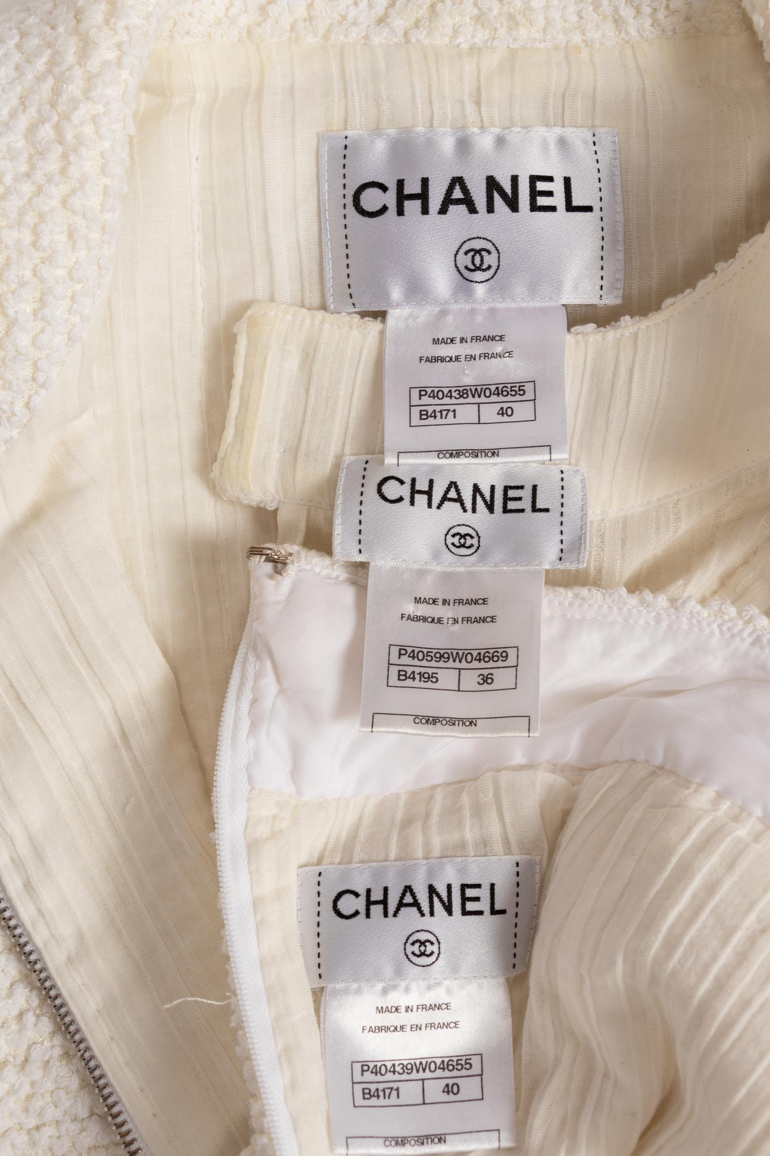 Chanel Three-Piece Skirt Suit, 2010s