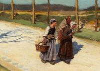 Grande Route, Fontainebleau , 1889