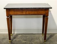 An American Mahogany Table Height 25 1/2 x width 30 x depth 15 inches. — EARLY 20TH CENTURY