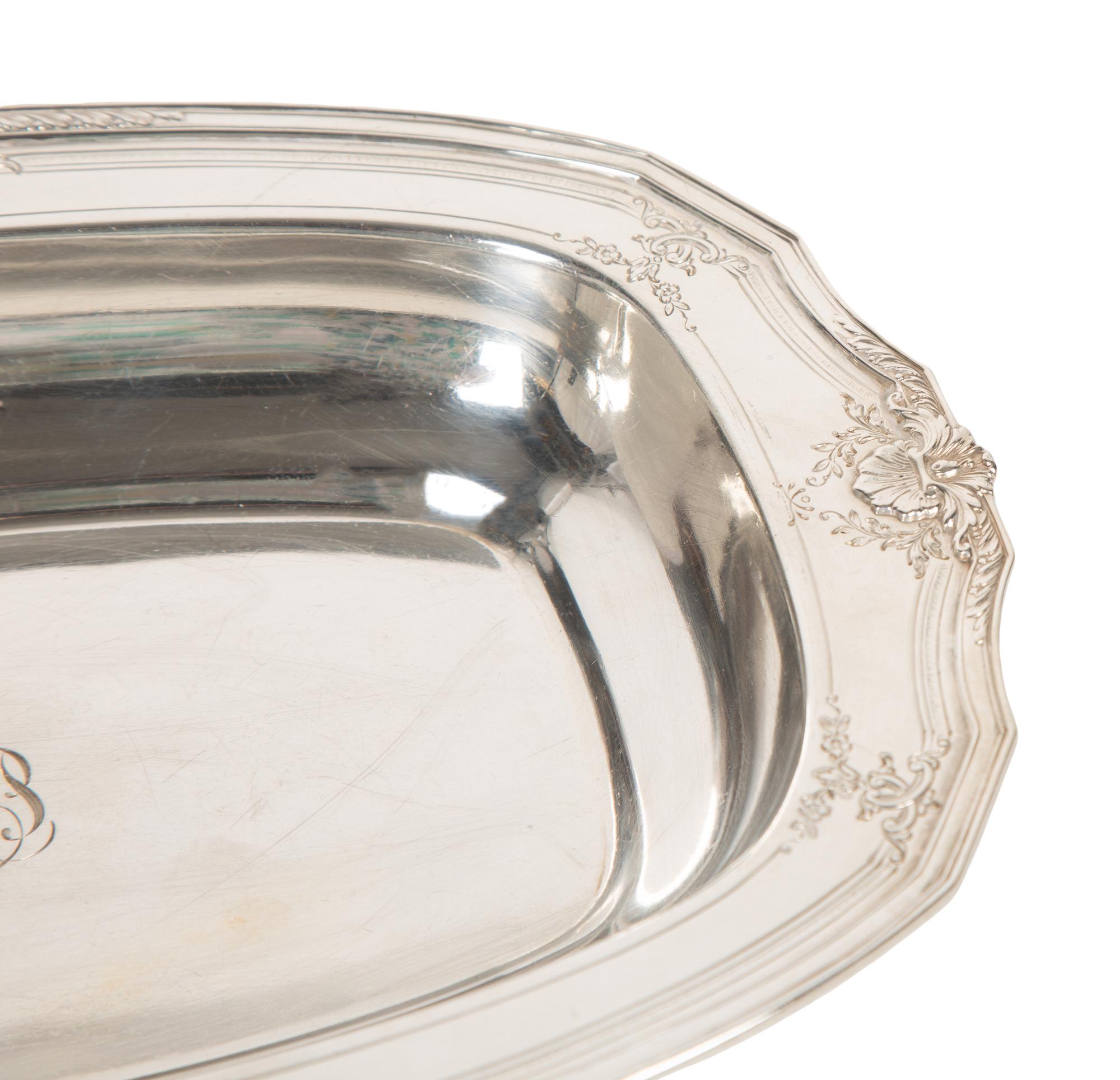 A Group of American Silver Trays — Reed and Barton, Taunton, MA