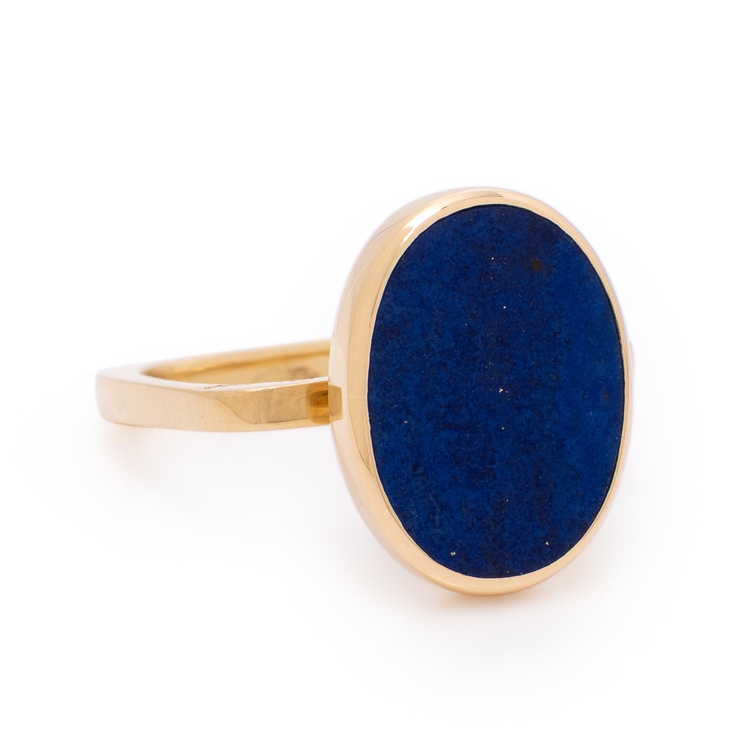 Cartier, Dinh Van, Lapis Lazuli and Yellow Gold Ring
