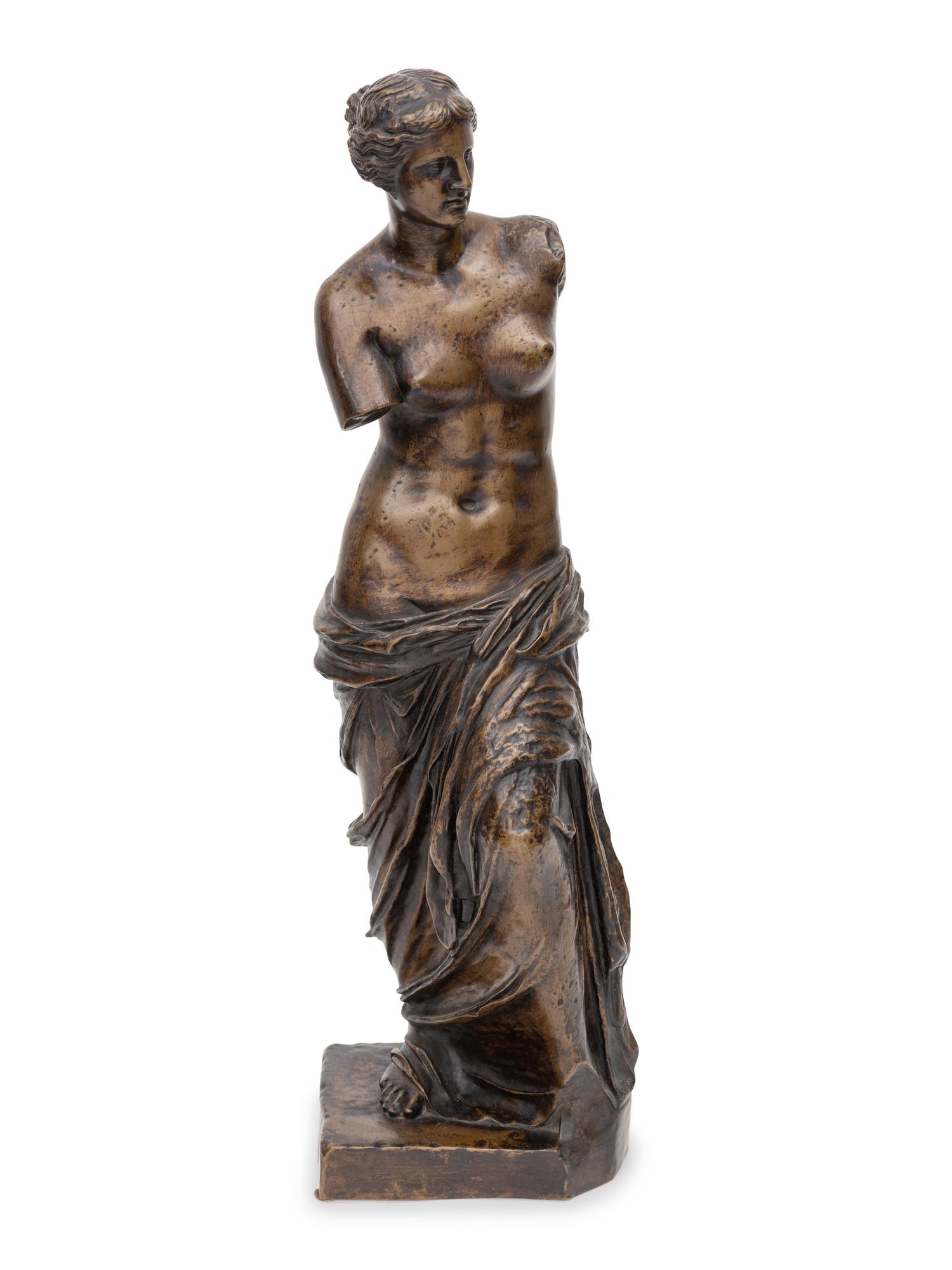 A Grand Tour Bronze Figure of The Venus de Milo