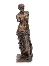 A Grand Tour Bronze Figure of The Venus de Milo