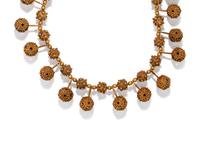 An Islamic Gold Necklace
