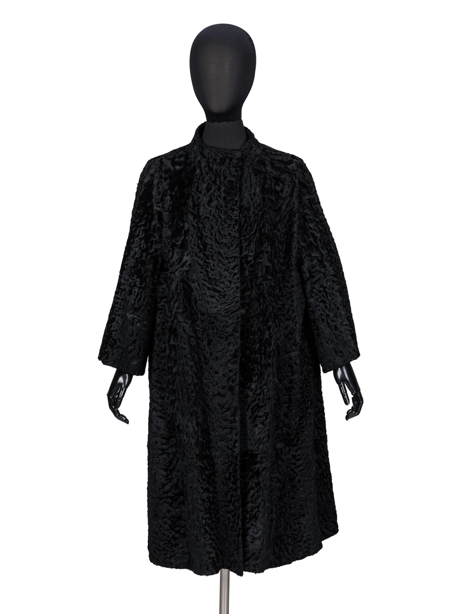 Schiaparelli, Broadtail Swing Coat