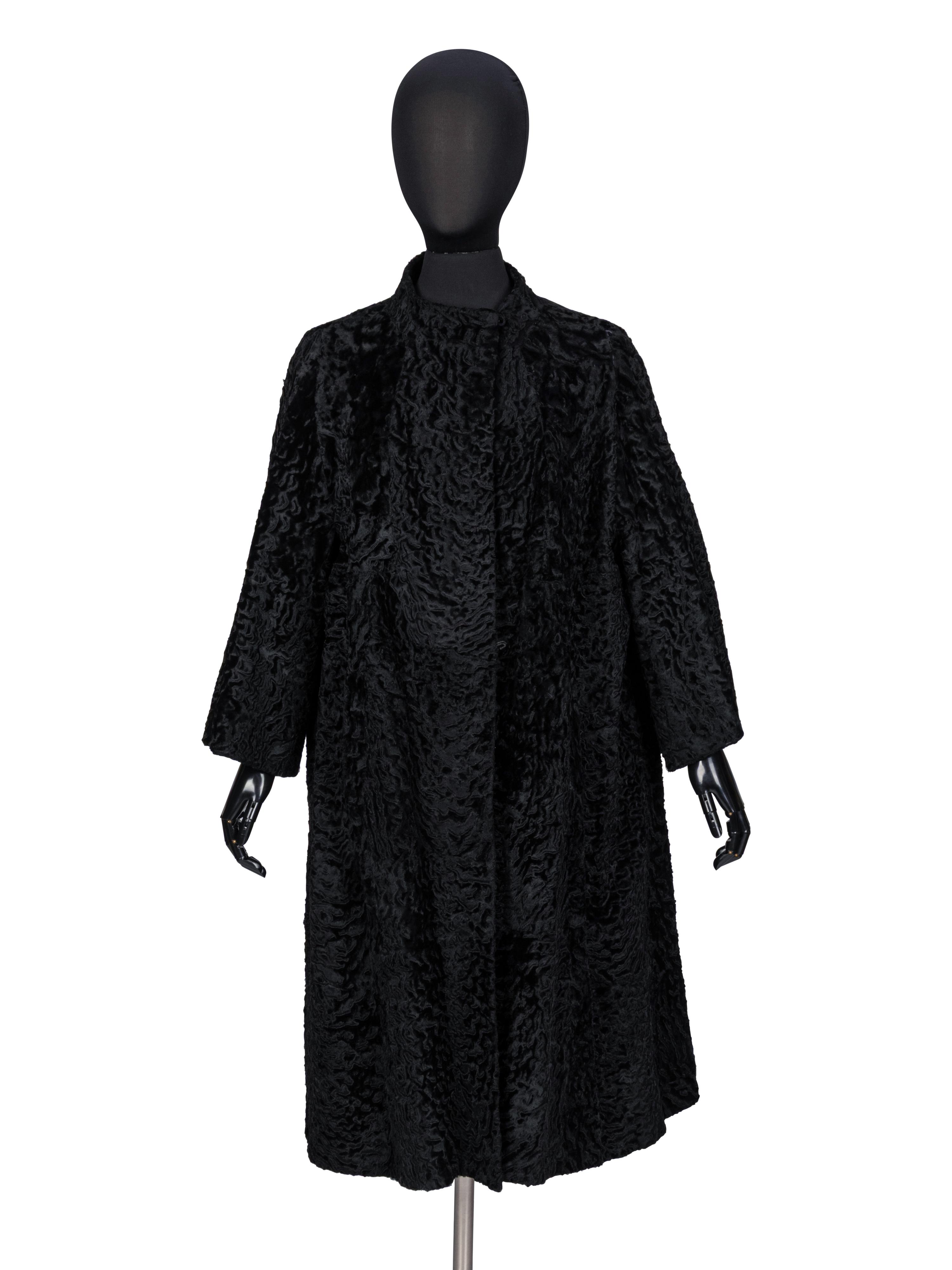 Schiaparelli, Broadtail Swing Coat