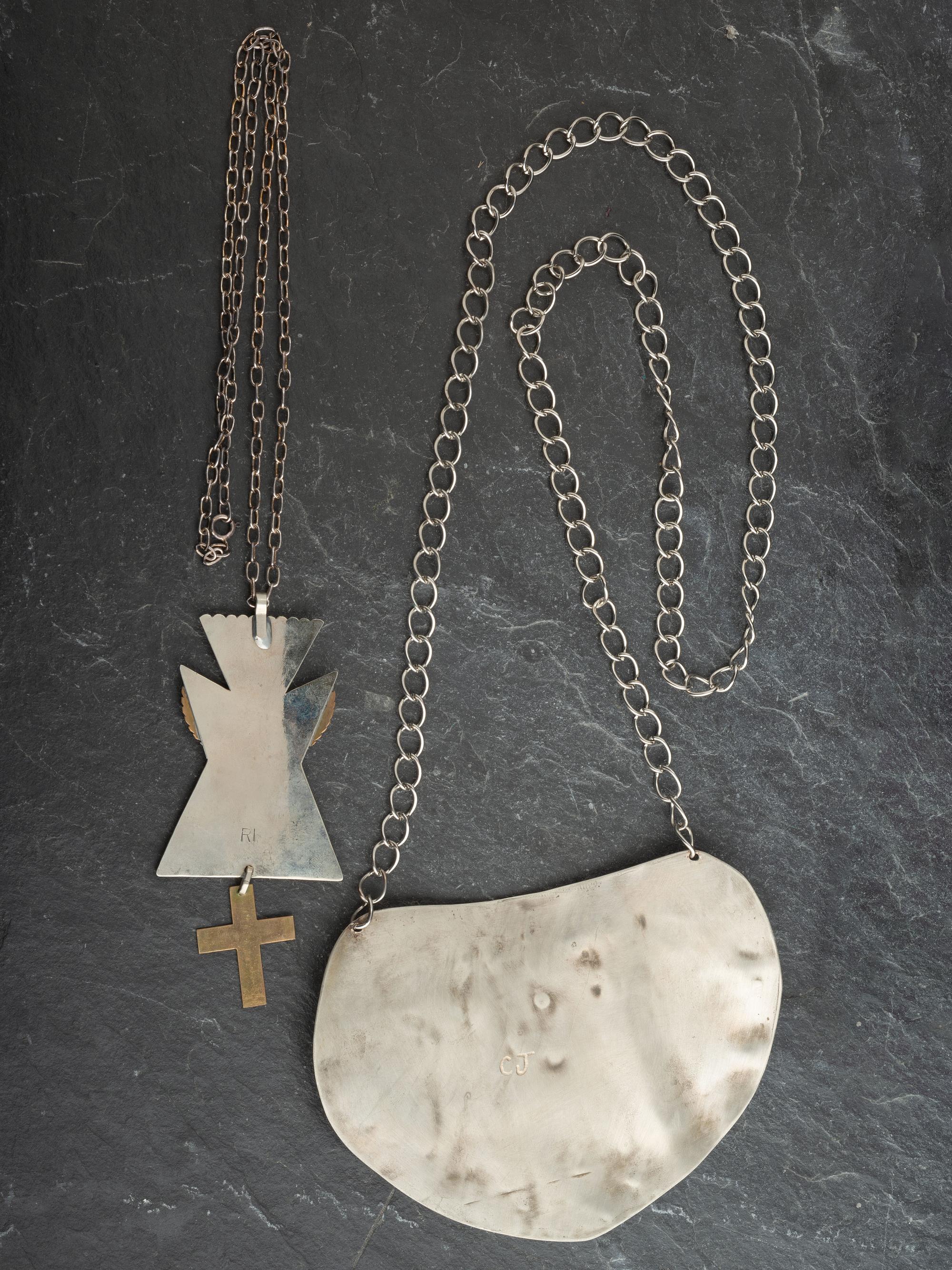 Southern Plains German Silver and Southeastern Mixed Metal Jewelry