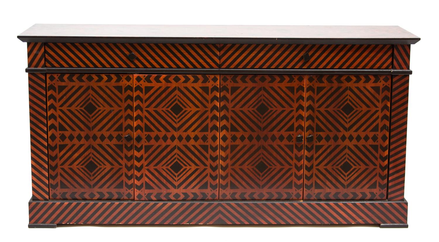 A Modern Painted Wood Sideboard Height 36 x width 72 x depth 20 inches. — 20TH CENTURY