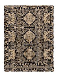 Two Cotton and Wool Jacquard Coverlets