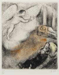 Marc Chagall, (French/Russian, 1887–1985), Samuel Called by God from The Bible, 1958-1960