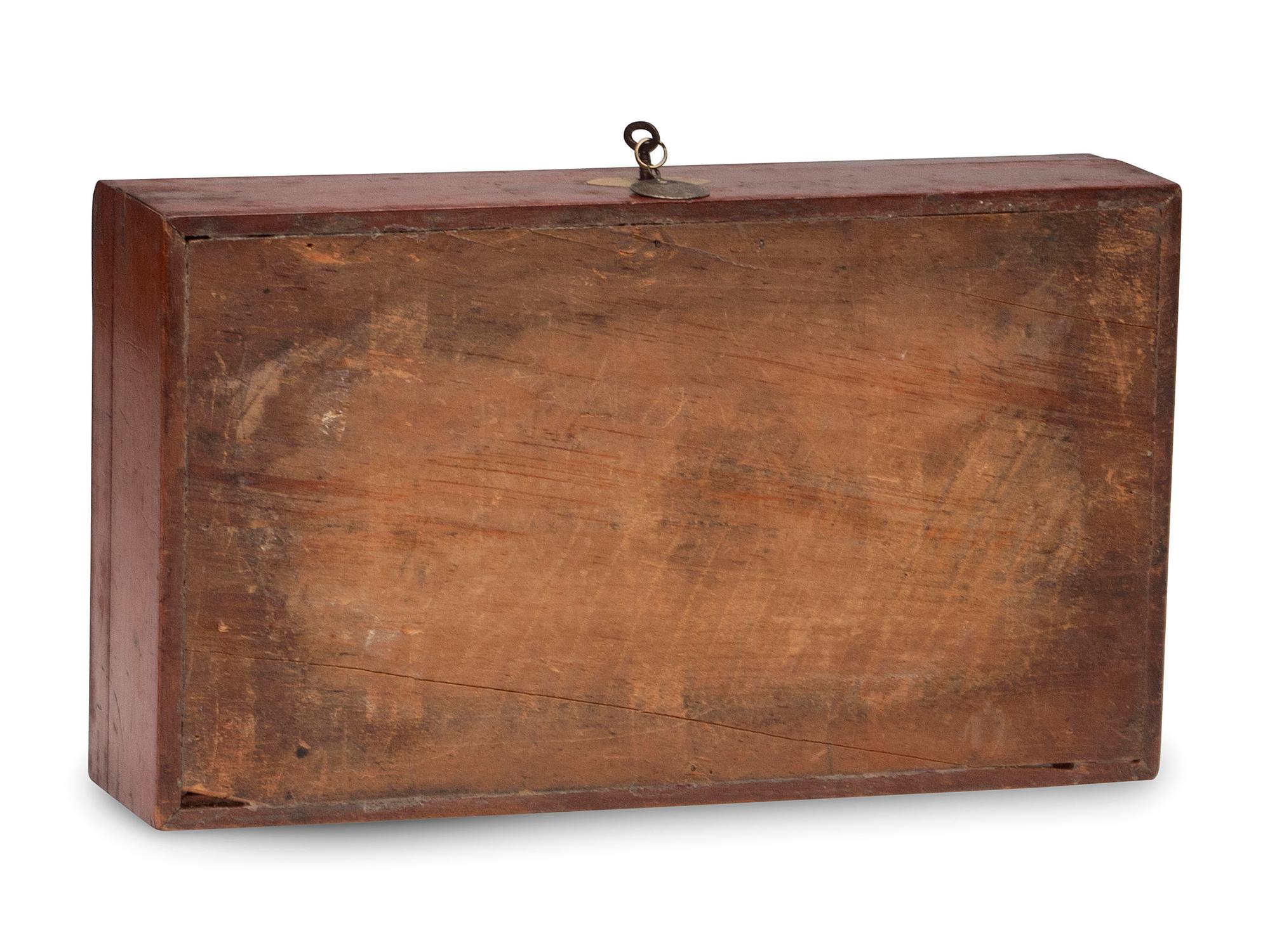 An English Mahogany Game Box