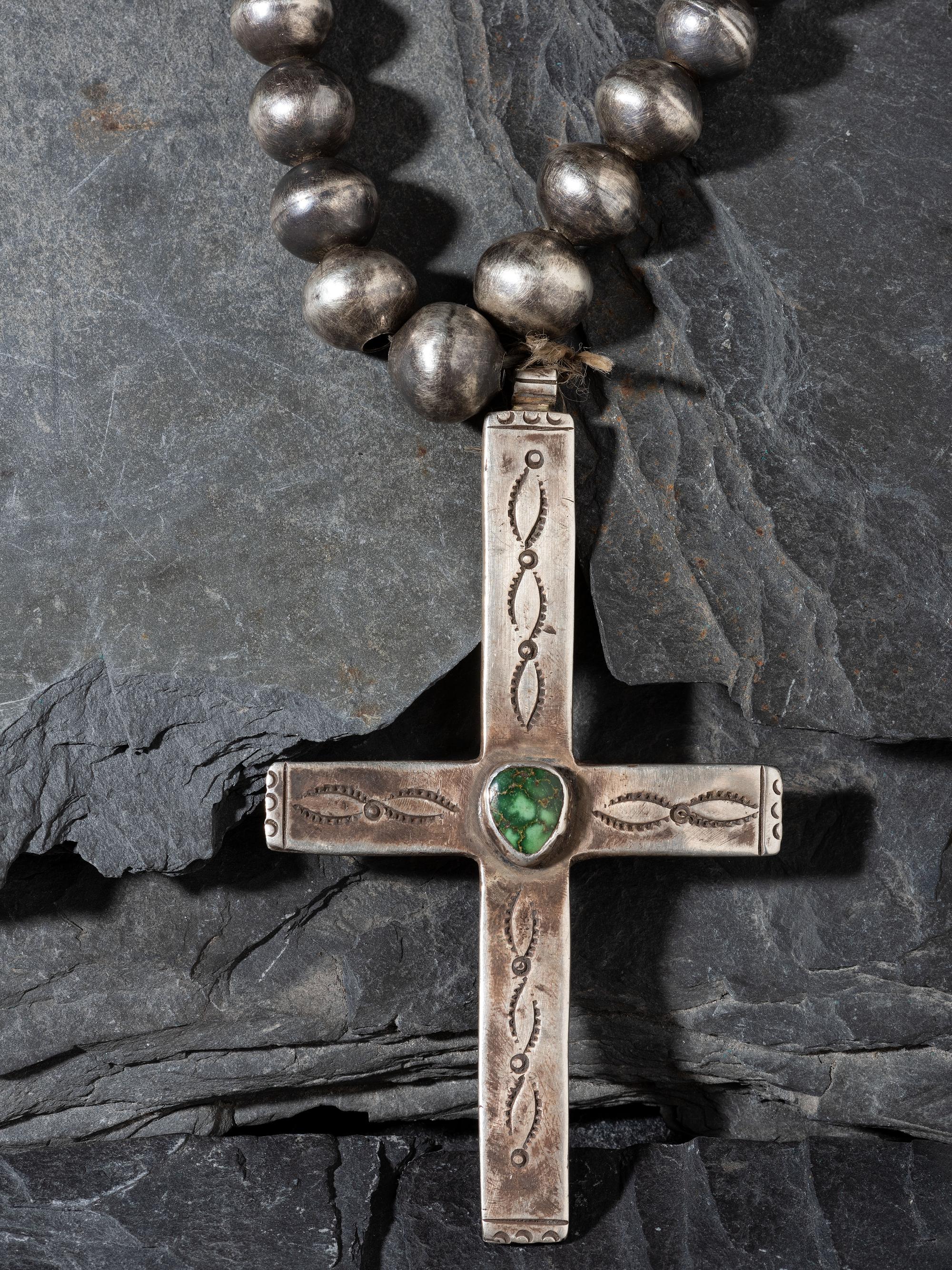 Navajo or Pueblo Cross Necklace