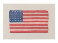 [FLAGS]. 47-star American parade flag. 1912.