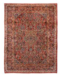 A Kirman Wool Rug
