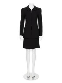Chanel Wool Two-Piece Skirt Ensemble, Fall 1997