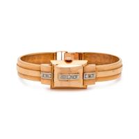 ROSE GOLD AND DIAMOND SURPRISE WRISTWATCH