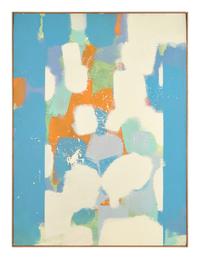 Untitled (Blue, White, Orange)