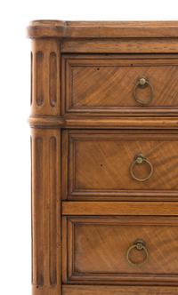 A Louis XVI Style Walnut Diminutive Commode