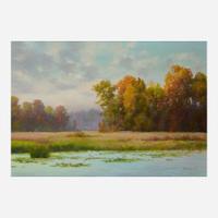 Albert L. Bross Jr. (American, 1921-2003) Swamp Refuge