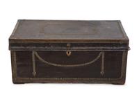 A Continental Brass-Mounted Trunk — EARLY 20TH CENTURY