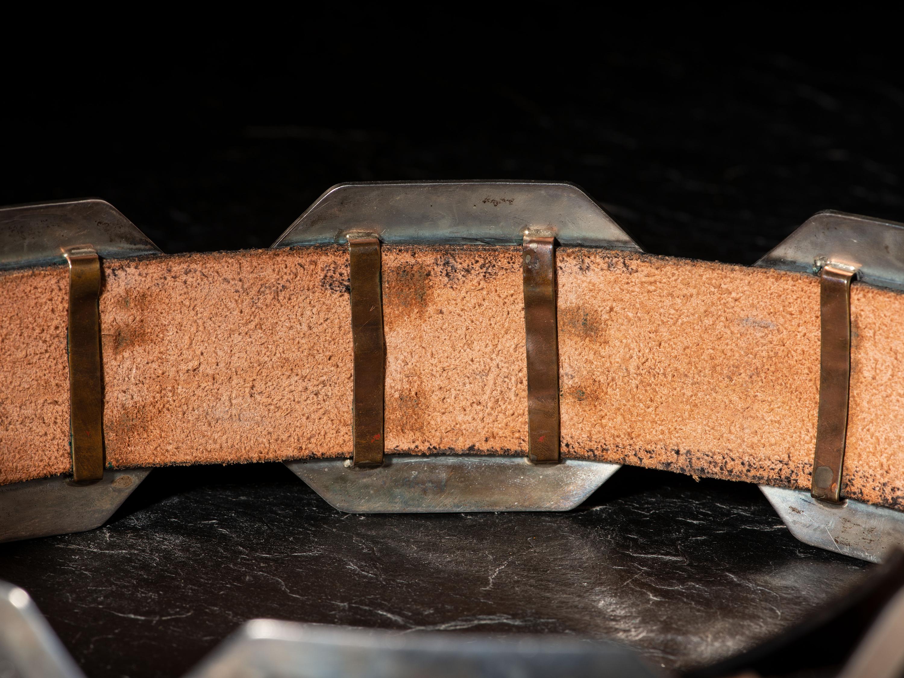 Silver Storyteller Concha Belt, 1994