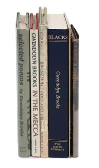 BROOKS, Gwendolyn (1917-2000). A group of 6 works, comprising: