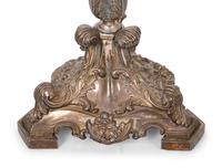A Pair of English Silver on Copper Seven-Light Candelabra — 19TH CENTURY