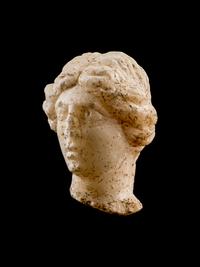 A Roman Marble Head of a Woman
