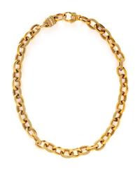 JUDITH RIPKA, YELLOW GOLD AND DIAMOND NECKLACE