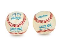A Group of Roger Clemens and Wade Boggs Signed Autograph Baseballs (Beckett Authentication Services BAS Certified),