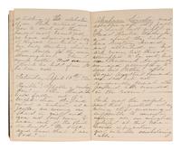 [CIVIL WAR]. BLATCHFORD, Caroline A. (1817-1901). A group of 4 Civil War-era diaries written by Caroline Appleton Blatchford, including discussion of prominent New York families, the ongoing war, and work with the Women's Central Relief Association.
